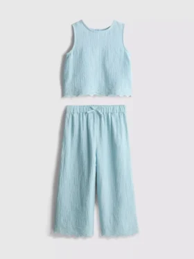1,5-9 jaar | setje met mouwloze blouse en broeken