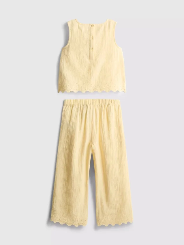 1,5-9 jaar | setje met mouwloze blouse en broeken