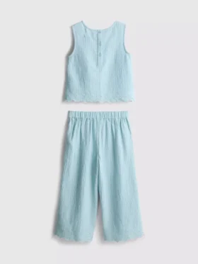 1,5-9 jaar | setje met mouwloze blouse en broeken