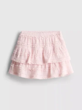 1,5-9 jaar | skort met kant en gelaagde randen