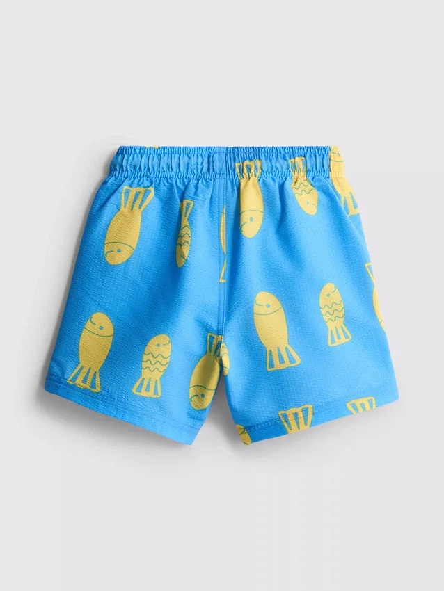 1,5-9 jaar | zwemshort met visprint