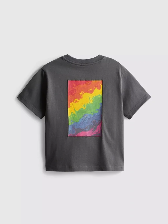 1-7 jaar | T-shirt met ‘Pride’-opdruk