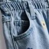 1-9 jaar | geborduurde mom-Jeans