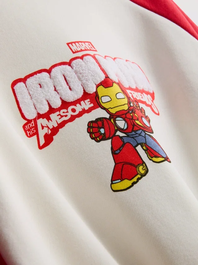 1-9 jaar | Marvel Iron Man en zijn geweldige vrienden-sweatshirt