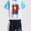 1-9 jaar | Marvel Iron Man T-shirt en Shorts set