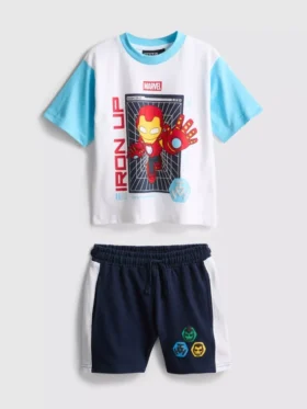1-9 jaar | Marvel Iron Man T-shirt en Shorts set