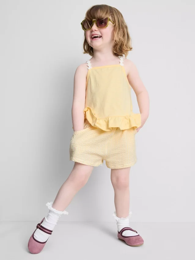 1-9 jaar | setje met peplumtopje en Shorts