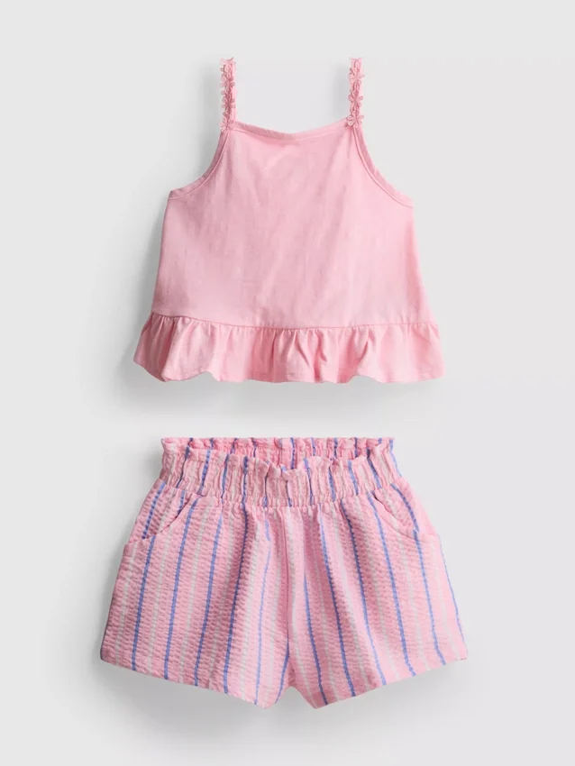 1-9 jaar | setje met peplumtopje en Shorts