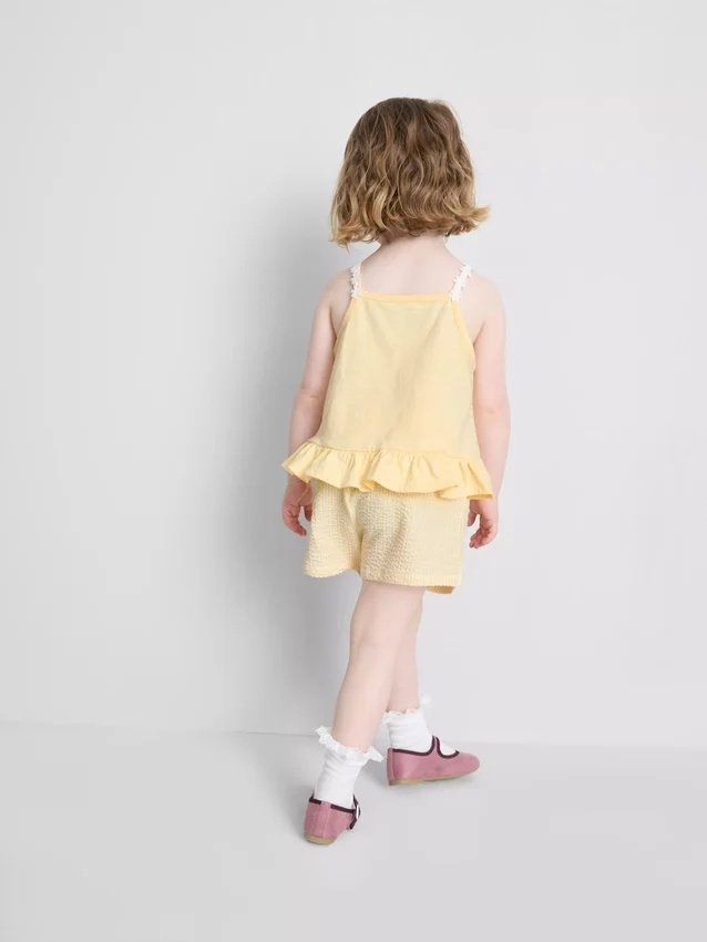 1-9 jaar | setje met peplumtopje en Shorts