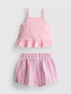 1-9 jaar | setje met peplumtopje en Shorts