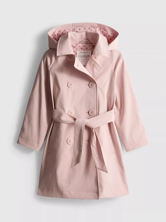 1-9 jaar | trenchcoat met capuchon