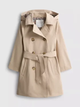 1-9 jaar | trenchcoat met capuchon