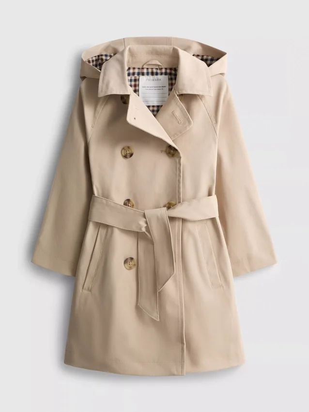 1-9 jaar | trenchcoat met capuchon
