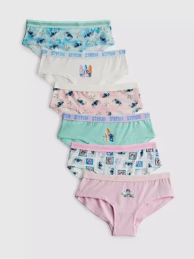 2-15 jaar | 6-pack Disney's Stitch hipster-slipjes