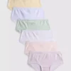 2-15 jaar | 6-pack hipster-slipjes met strandprint