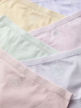 2-15 jaar | 6-pack hipster-slipjes met strandprint