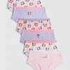 2-15 jaar | 6-pack hipster-slipjes met teckel-print