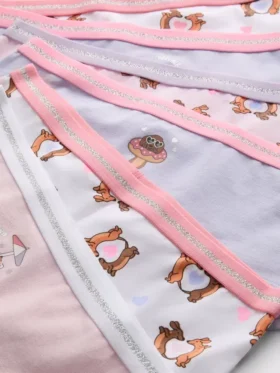 2-15 jaar | 6-pack hipster-slipjes met teckel-print