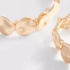 2-pack armbanden van gesmolten metaal