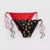 2-pack bedrukte bikinibroekjes met strik aan de zijkant