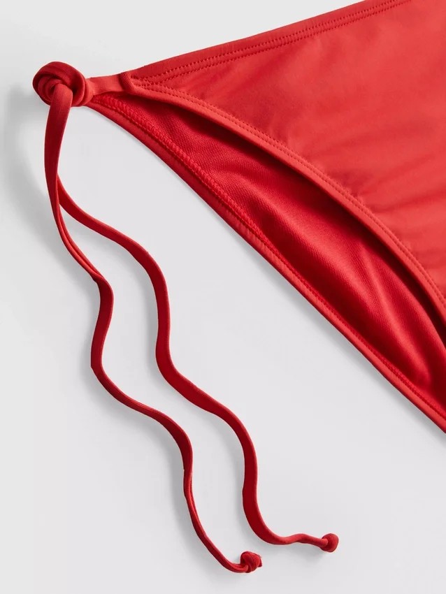 2-pack bedrukte bikinibroekjes met strik aan de zijkant