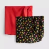 2-pack bedrukte mini-sarongs