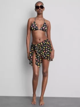 2-pack bedrukte mini-sarongs