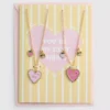 2-pack BFF-hartkettingen