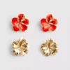2-pack bloem-oorstokjes