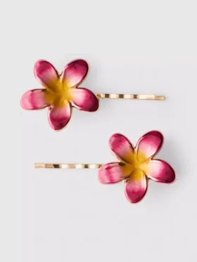 2-pack bloemvormige haarspeldjes