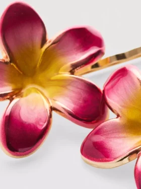 2-pack bloemvormige haarspeldjes