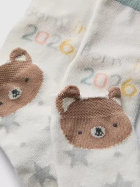 2-pack ‘Born in 2026’-sokken