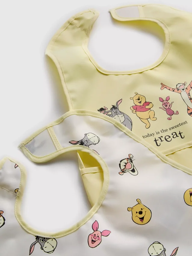 2-pack Disney Winnie de Poeh-slabbetjes