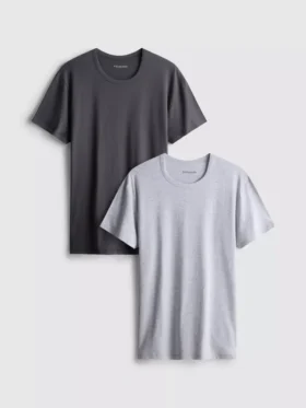2-pack Essential T-shirt met korte mouwen