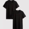 2-pack Essential T-shirt met korte mouwen