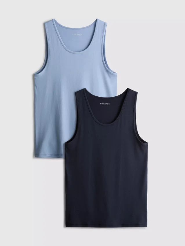 2-pack essentiële tanktops