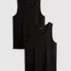 2-pack essentiële tanktops