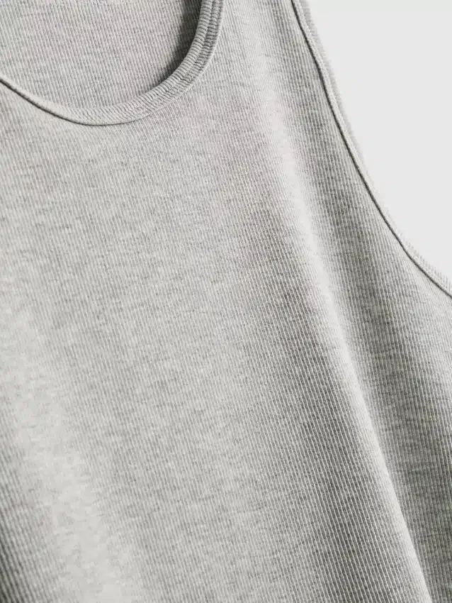 2-pack geribde tanktops
