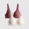2-pack kanten Bh's met volledige bedekking