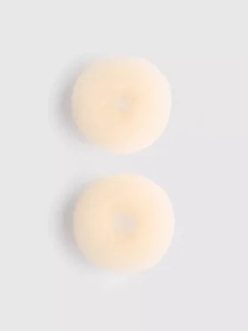2-pack kleine haarringen voor een knot