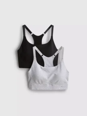 2-pack naadloze sportbh's
