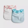 2-pack omwikkelbare slabbetjes