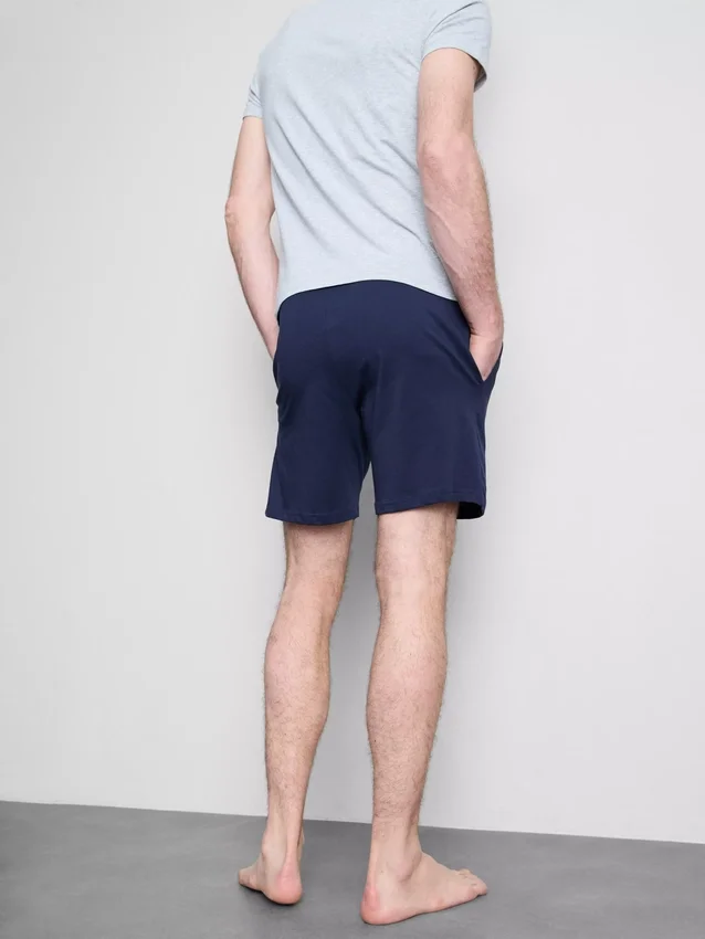 2-pack pyjamashorts met trekkoord