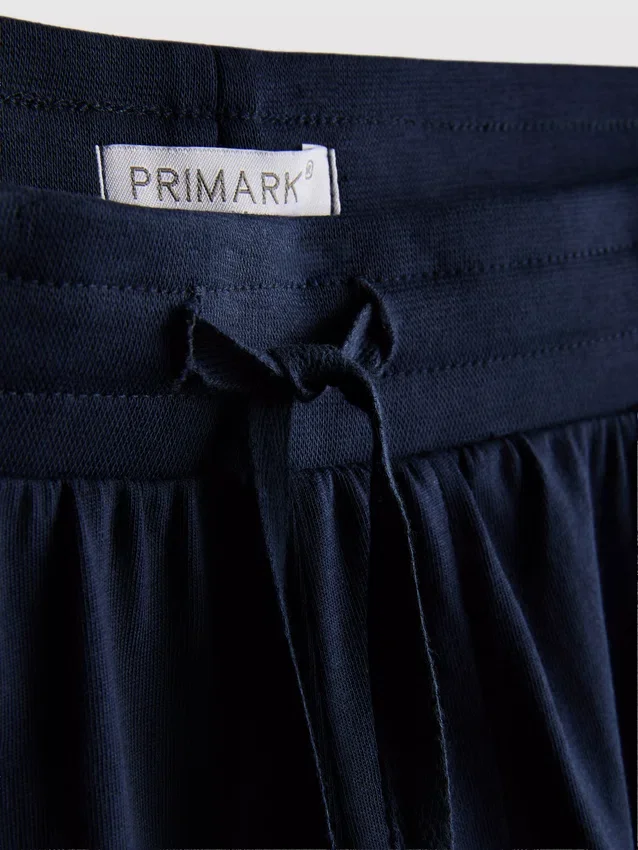 2-pack pyjamashorts met trekkoord