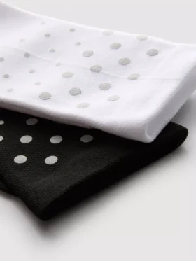 2-pack sportssokken met antislipnoppen