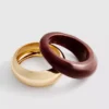 2-pack The Edit-armbanden