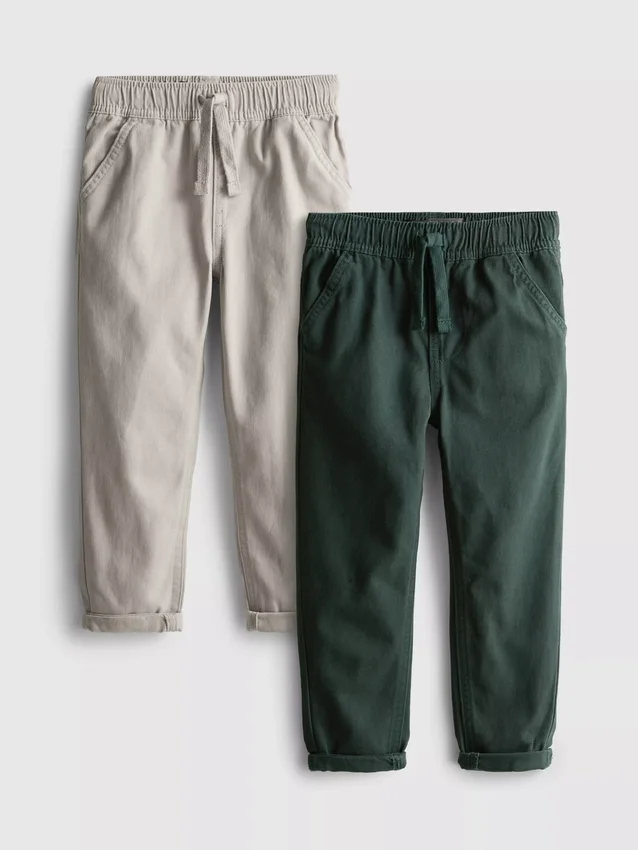 2-pack twill broeken