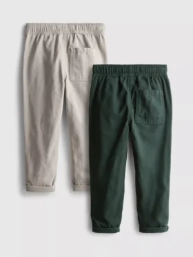 2-pack twill broeken