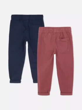 2-pack twill broeken