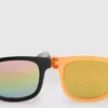 2-pack vierkante zonnebrillen